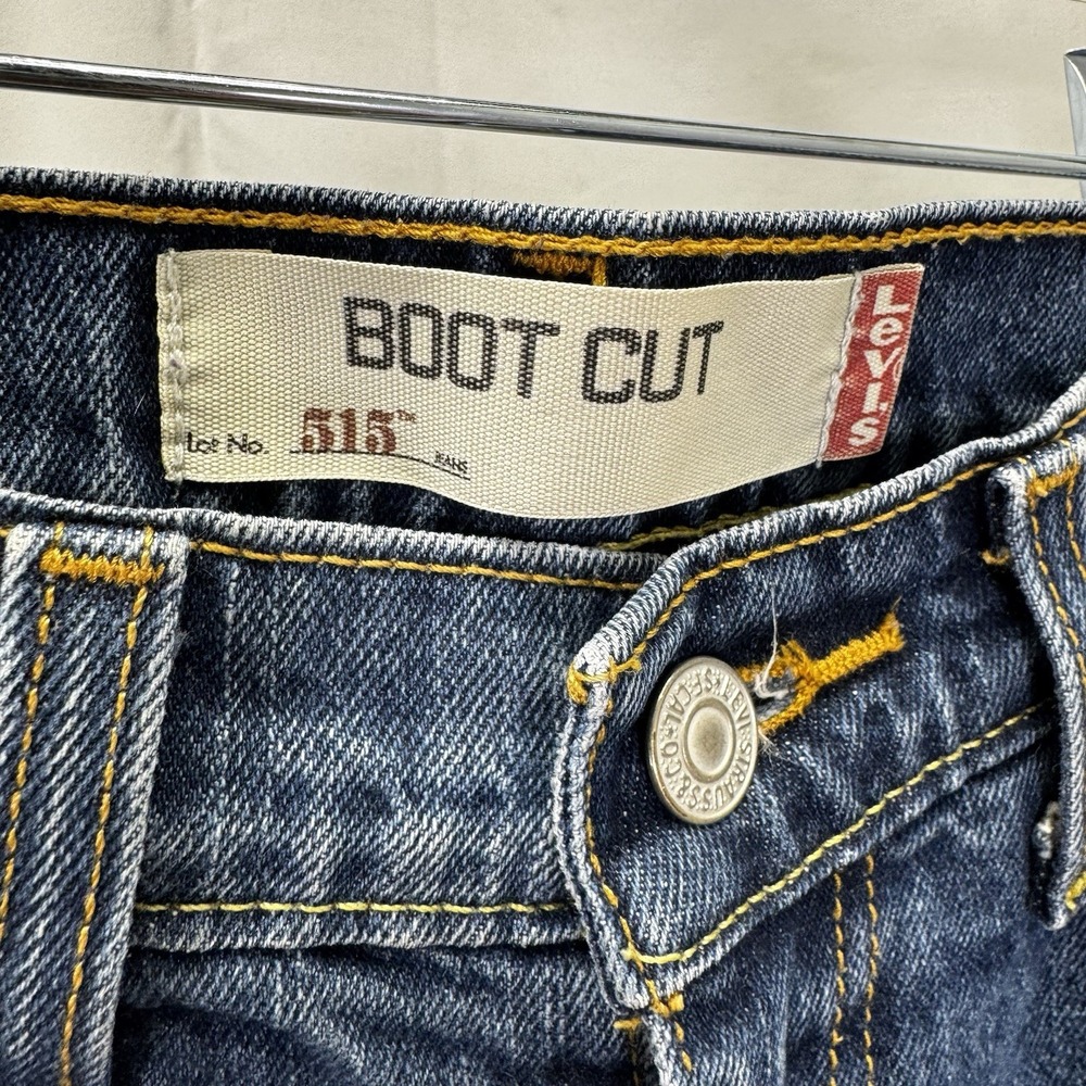 Levi's 515‎ Blue Medium Wash Mid-Rise Bootcut Denim Jeans Women's Size 8M - Picture 5 of 12